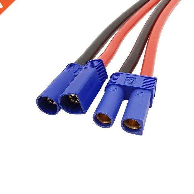 10AWG Silicone Wire EC5 Male Female Connector Pigtail Cable