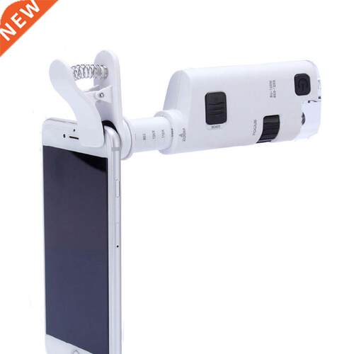 80-120X Digital Clip Type Cellphone Microscope  With LED L