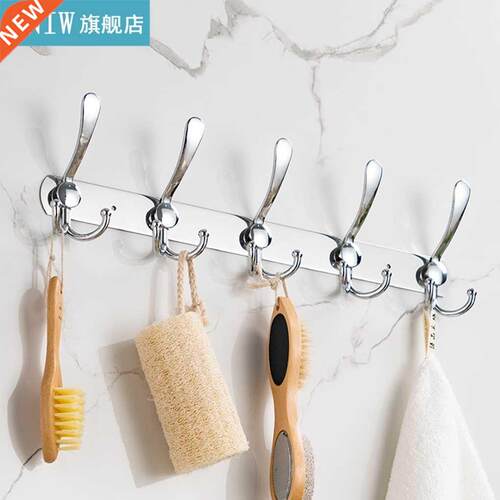Stainless Steel Hook Wall Mounted Kitchen Storage Coat Hange