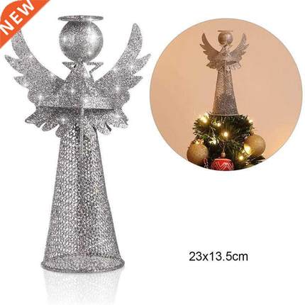 NICEXMAS Christmas Tree LED Star Tree Topper Xmas Tree Decor