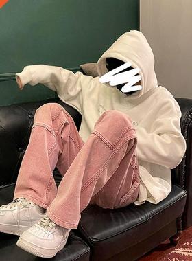 2022 Men	s Work Baggy Homme Casual Pants Classic Style Je