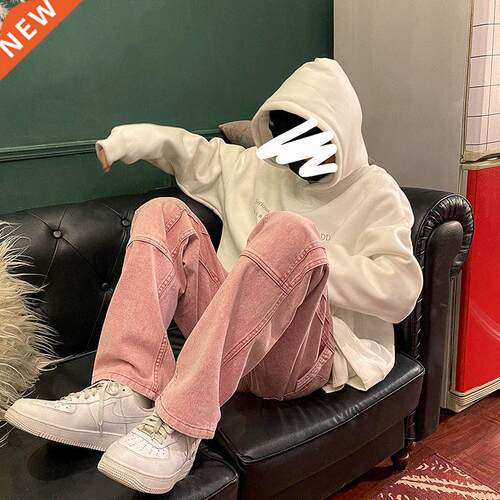 2022 Men	s Work Baggy Homme Casual Pants Classic Style Je