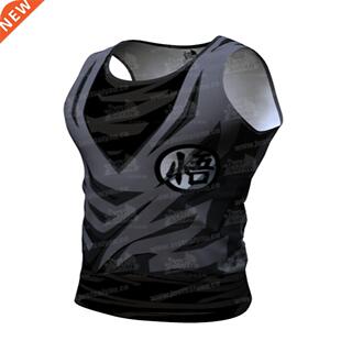 2021 Newest Gyms Harajuku Cosplay Anime Sleeveless Shirt Ta