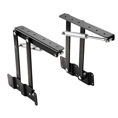 2Pcs Table Hinges Lift Up Coffee Table Top Foldable Mechanis