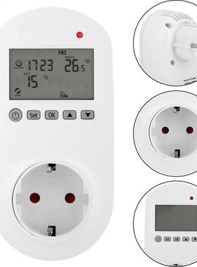 Electric Wireless Socket Digital Heating Thermostat Temperat