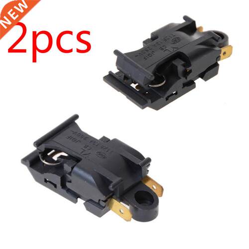 2pcs 13A Electric Kettle Thermostat Switch 2 Pin Terminal Ki
