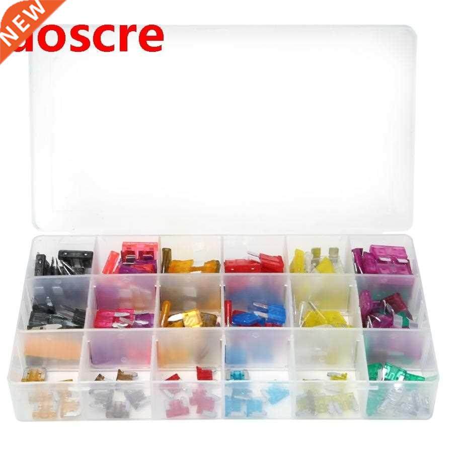 165 Pcs Mixed Blade Fuse 1A 2A 3A 4A 5A 7.5A 10A 15A 20A 25A