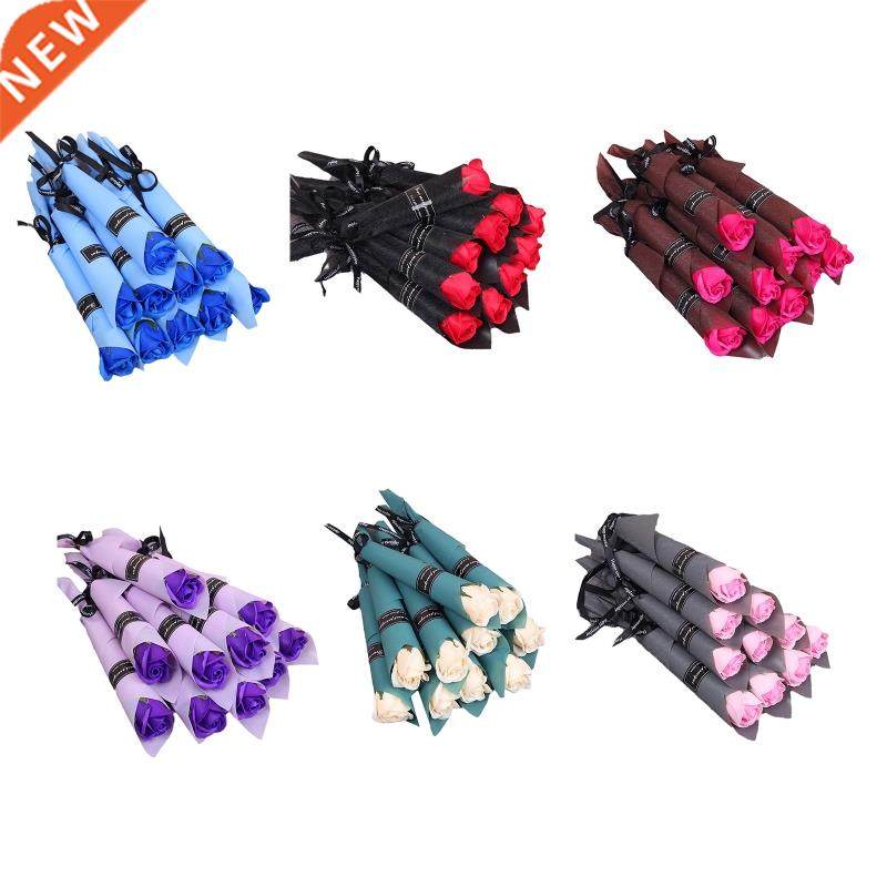 2pcs Bath Soap Rose Flowers Lover Gift for Girlfriend Boyfri