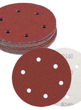 30Pcs Drywall Sander Sanding Discs, 9Inch 6Hole Hook and Loo