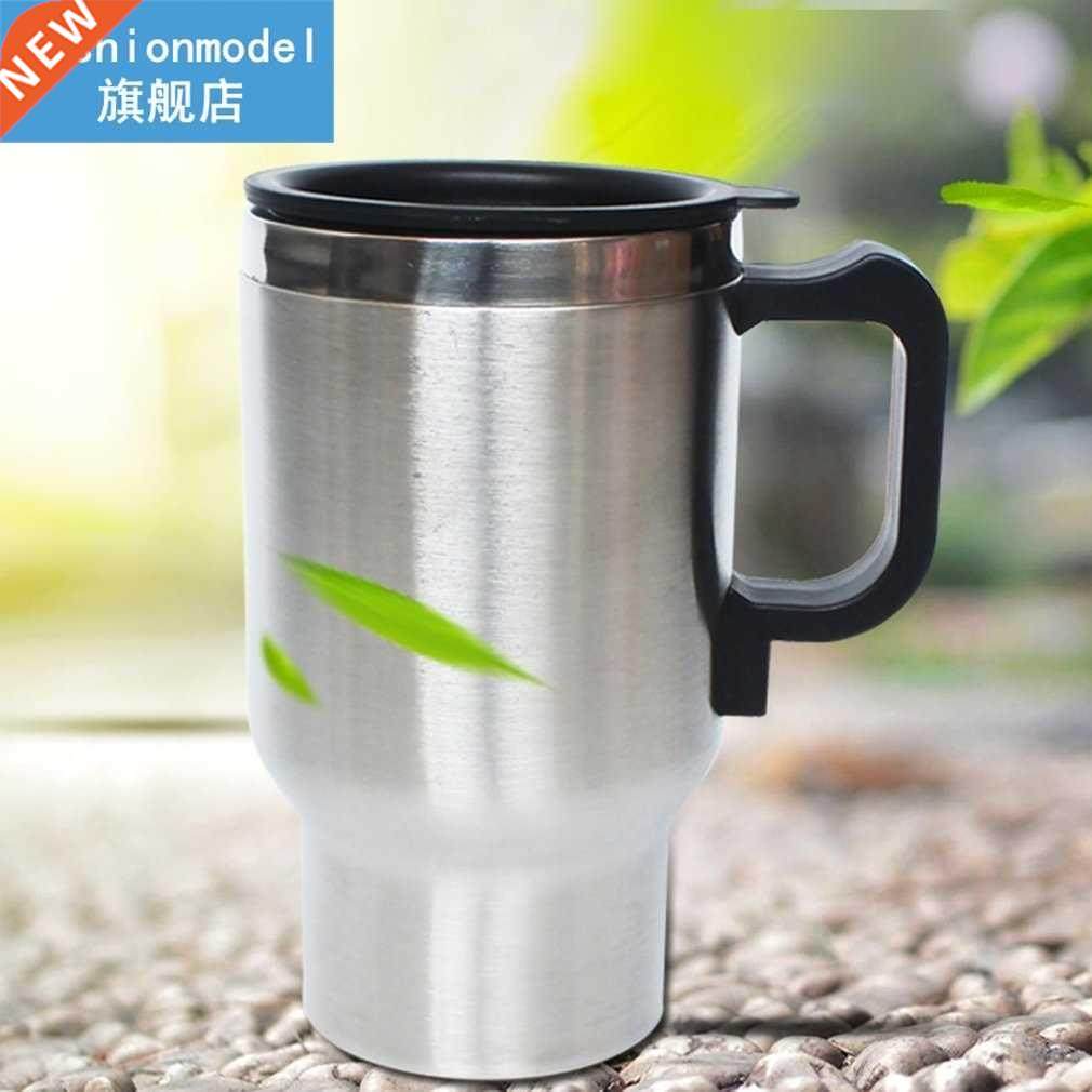 12 V Steel Thermos Heating Cup Car Auto Adapter Heated Kettl