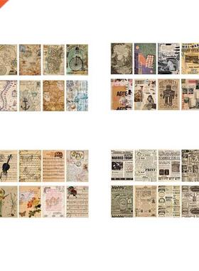 Retro Kraft Paper Durable Scrapbook Paper Packaging Diy Orig