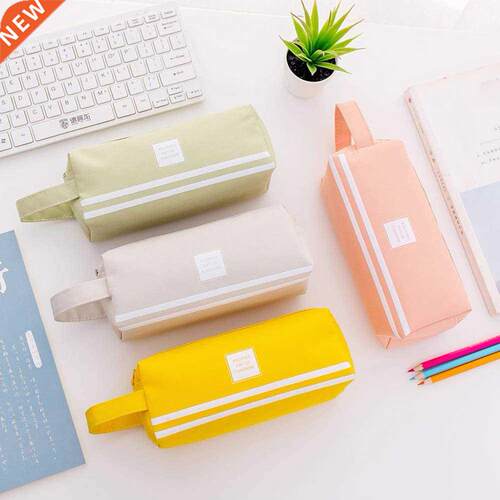 Colorful Large Capacity Oxford Cloth Pencil Case Creative Ko