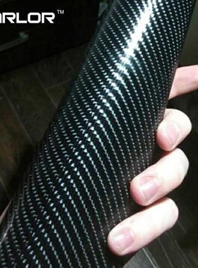 50*200cm 4D Vinyl Car Wrap Carbon Fiber Film M Sticker Wat