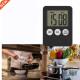Kitchen Timer LCD thin Disp Rear Digital Magnetic Ultra With