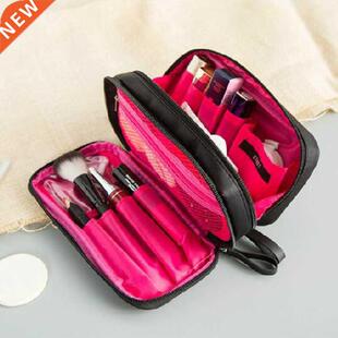 Brand Cosmetic Bag Women's Large Capacity Nylon Waterpro