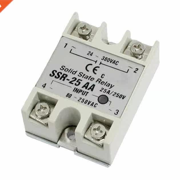 SSR-25AA 80-250V 25A Machinery Control AC Solid Module State
