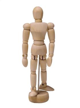 1Pc Artist Movable Limbs Male Wooden Figure Model Mannequin