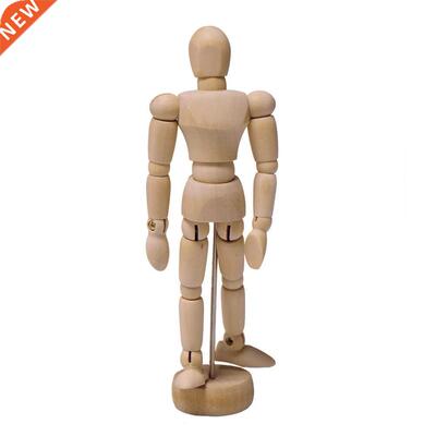 1Pc Artist Movable Limbs Male Wooden Figure Model Mannequin