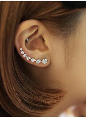 New Arrival Hot Sell Fashion Shiny Crystal 925 Sterling Silv