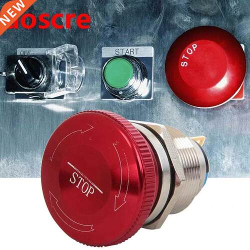 20pcs 22mm Stainless Steel Push Button Switch BEM-22-11ZSDT