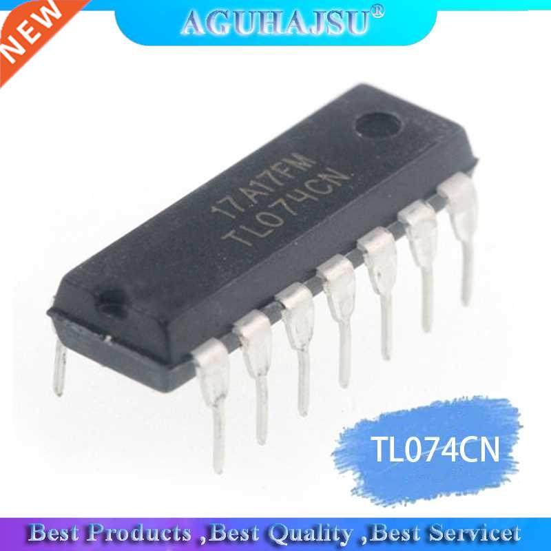 10pcs/lot TL074CN DIP14 TL074 DIP 074CN DIP new and original