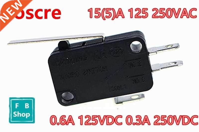 Top Quality 10pcs 15/5 A 125 250VAC Black Long Handle Minina