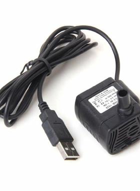 Low Noise USB Micro Submersible Pump DC3.5V-9V 3W Aquarium F