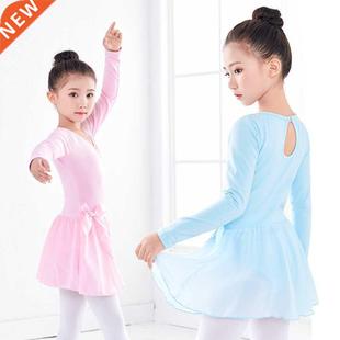 Kids Girl платье Ballet Gymnastics Leotard Dress Perfo
