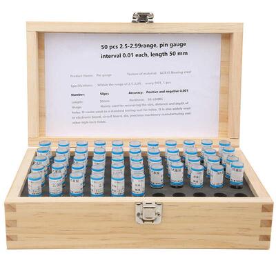 2.5-2.99 Gauge Pin Assortment Easy to Use 2.5-2.99 Pin Gauge