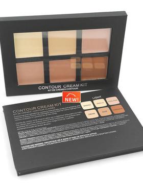 6 Colors Contour Palette Kit Cream Concealer Makeup