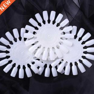 Color Pra Art Tips Gel Nails Nail Fake Card Varnish Wheel