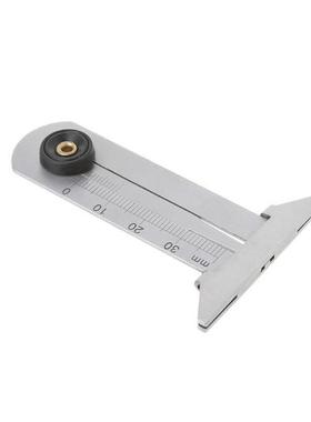 Stainless Steel Car Tyre Tread Depth Gauge 0-0mm Caliper De