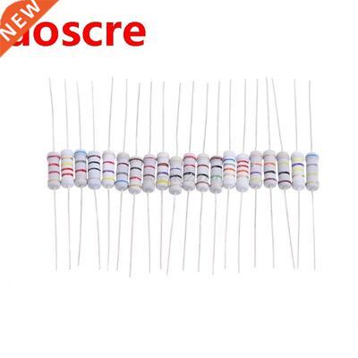 200 Pcs 20 Value 1W Resistor Set 5% Resistance Assortment Ki