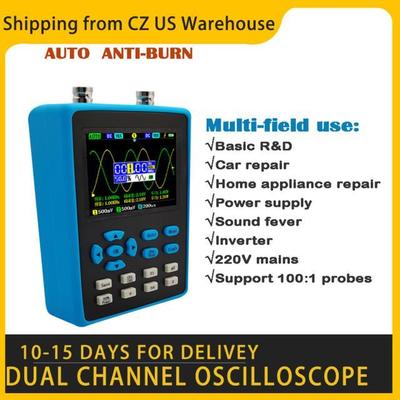 DSO2512G 2.8 Inch Digital Oscilloscope 120M Bandwidth Dual