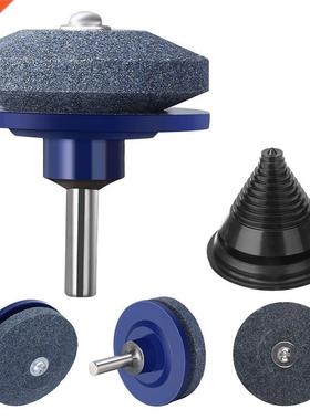 4 PCS Lawn Mower Blade Sharpener Universal Multi-Sharp Rotar
