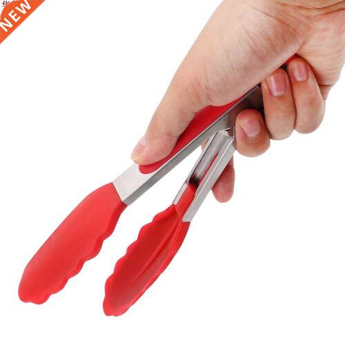 Utensil Cooking Tong Clip Kitchen Tongs Salad Serving BBQ T