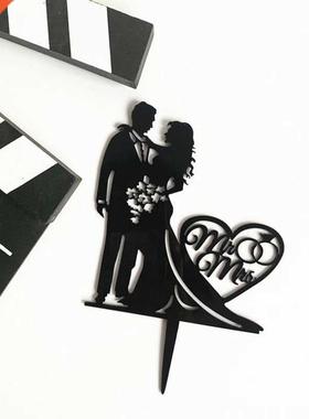 Wedding Cake Topper Bride Groom Mr Mrs Wedding Decorations A