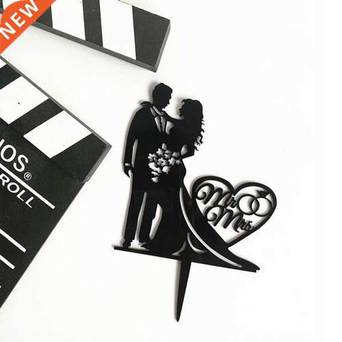 Wedding Cake Topper Bride Groom Mr Mrs Wedding Decorations A