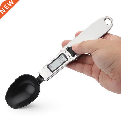 500g/0.1g Portable Digital Kitchen Scale Measuring Spoon Wei
