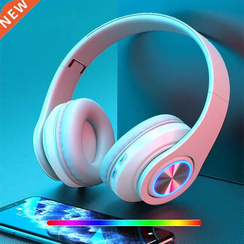 Headsets Gamer Headphones Blutooth Surround Sound Stereo Wir
