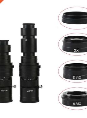 200X 500X djustble Continuously Mgnifiction C mount Zoom