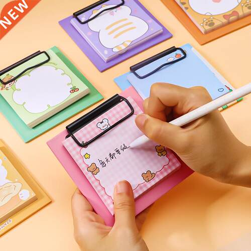 30 pcs/pack Kawaii Animals Clipboard Memo Pad Sheets To Do L