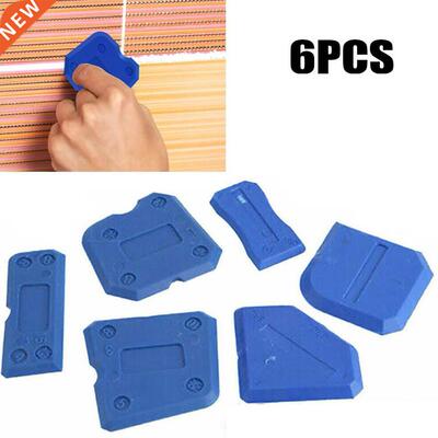 6pcs Window Door Silicone Sealant Spreader Spatula Scraper C