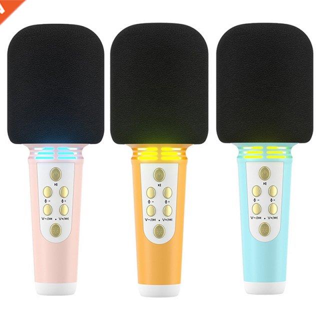 Wireless Bluetooth Microphone Karaoke Handheld Condenser Mic