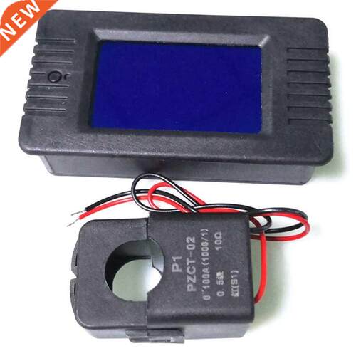 Newest 6In1 220V 100A Single Phase Digital Panel Ampermeter