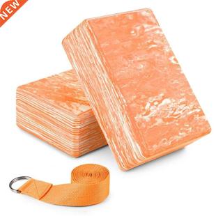 2pcs Yoga Block Cork Wood Yoga Brck Soft Hgh Densty Yoga