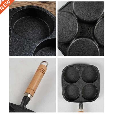 Long Handle Cooking Non Stick Cast Iron Frying Pan Home Kitc