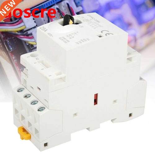 4P AC Contactor 25A 220V 50Hz DIN Rail Household AC Contacto
