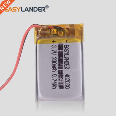 3.7V 200mh Li ion Polymer bttery Replcement For Fitbit B