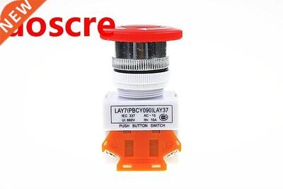 Emergency Stop Switch Push Button Mushroom PushButton LAY37-
